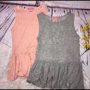 Bundle of Two Soul Cake Ruffle Layering Tops